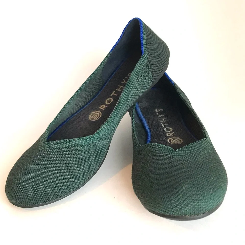 Rothy’s The Flat Green Round Toe (7.5) - Picture 12 of 12